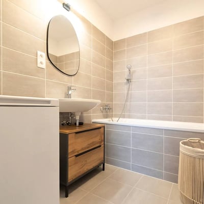 Rent of a bright 2-room apartment, 57 m², Ružinov, Bratislava, Slovakia